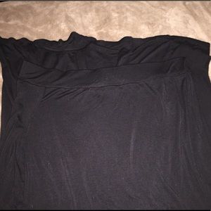 NWOT a.n.a Black Maxi Skirt 2XL